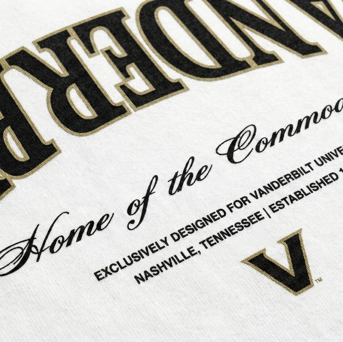 Vanderbilt Essentials Oversized Tee