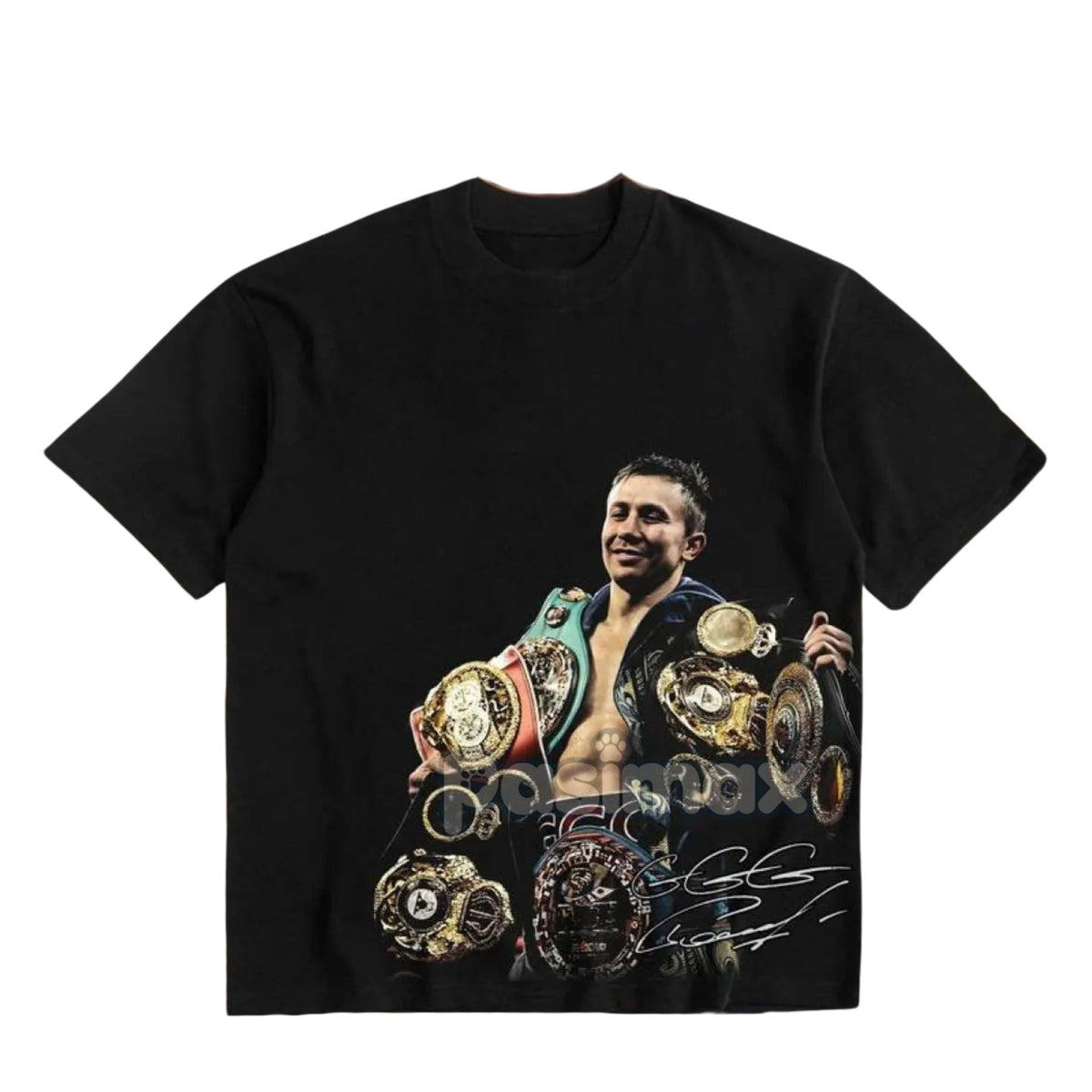 Gennady "GGG" Golovkin Undisputed Champion T-Shirt - Triple G Boxing Fight Night Menswear