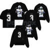 George Pickens 3 Celly For Cowboys Game Day Fits – Cotton Hoodie, Sweatshirt & T-Shirt