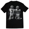 George Pickens & CeeDee Lamb Funny Graphic Tee - Unisex Casual Football Shirt, Game Day Wide Receiver Duo Apparel, Gift for NFL Fans