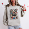 German Shepherd Patriotic Dog USA 4th of July Edition Flag Emblem Collection Sweatshirt