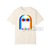 Ghost Trippy Vaporwave T-Shirt - Halloween Rave EDM Party Tee, Techno Music Apparel