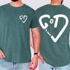 God Is Love Bible Christ Gospel Faith Christian Inspirational Scripture Verse For Believers Comfort Colors Tee