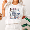 God Says I Am Patriotic Protected Strong Powerful Brave Bold Courageous Faithful Comfort Colors Tee