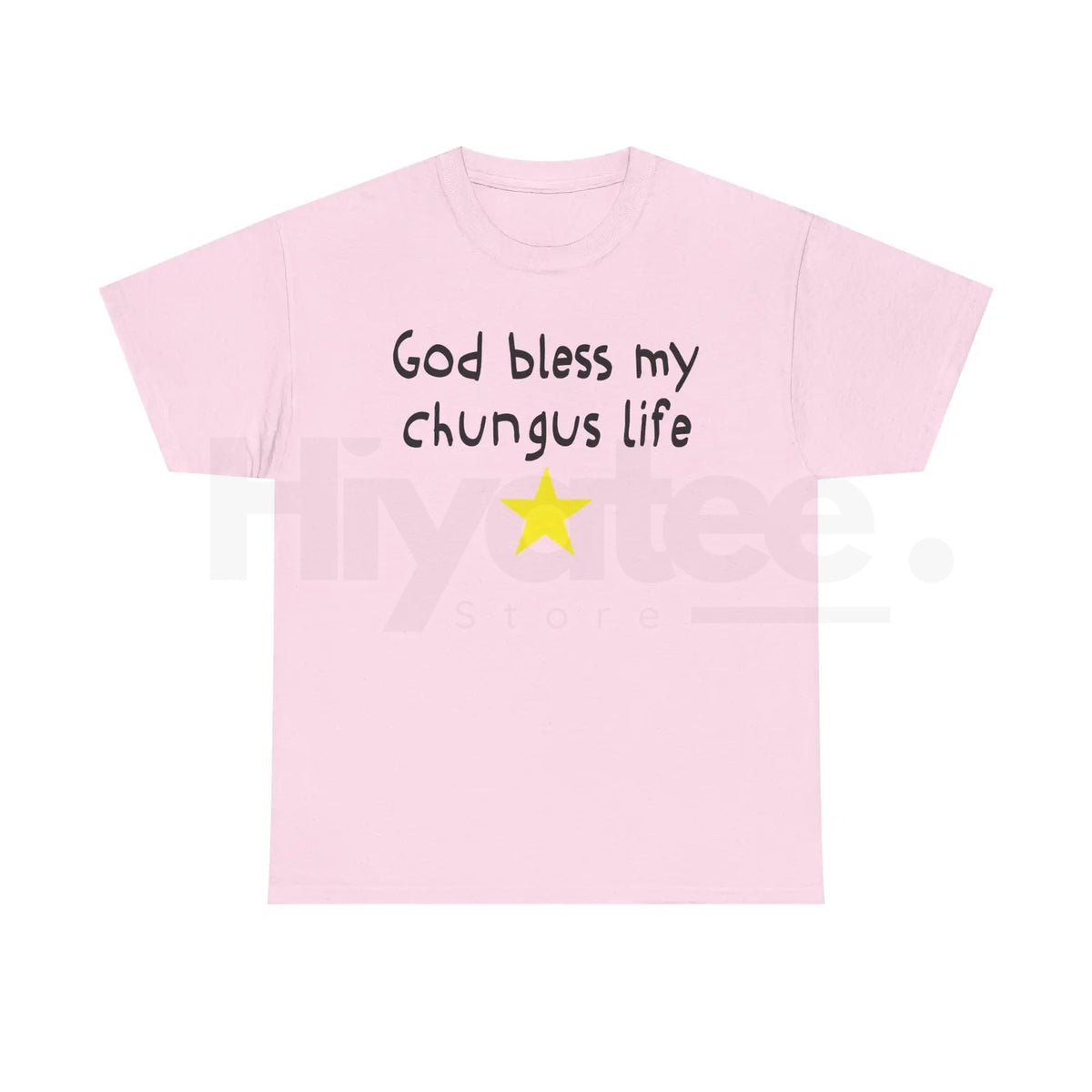 "God Bless My Chungus Life" Funny Meme T-Shirt – 100% Cotton Graphic Tee