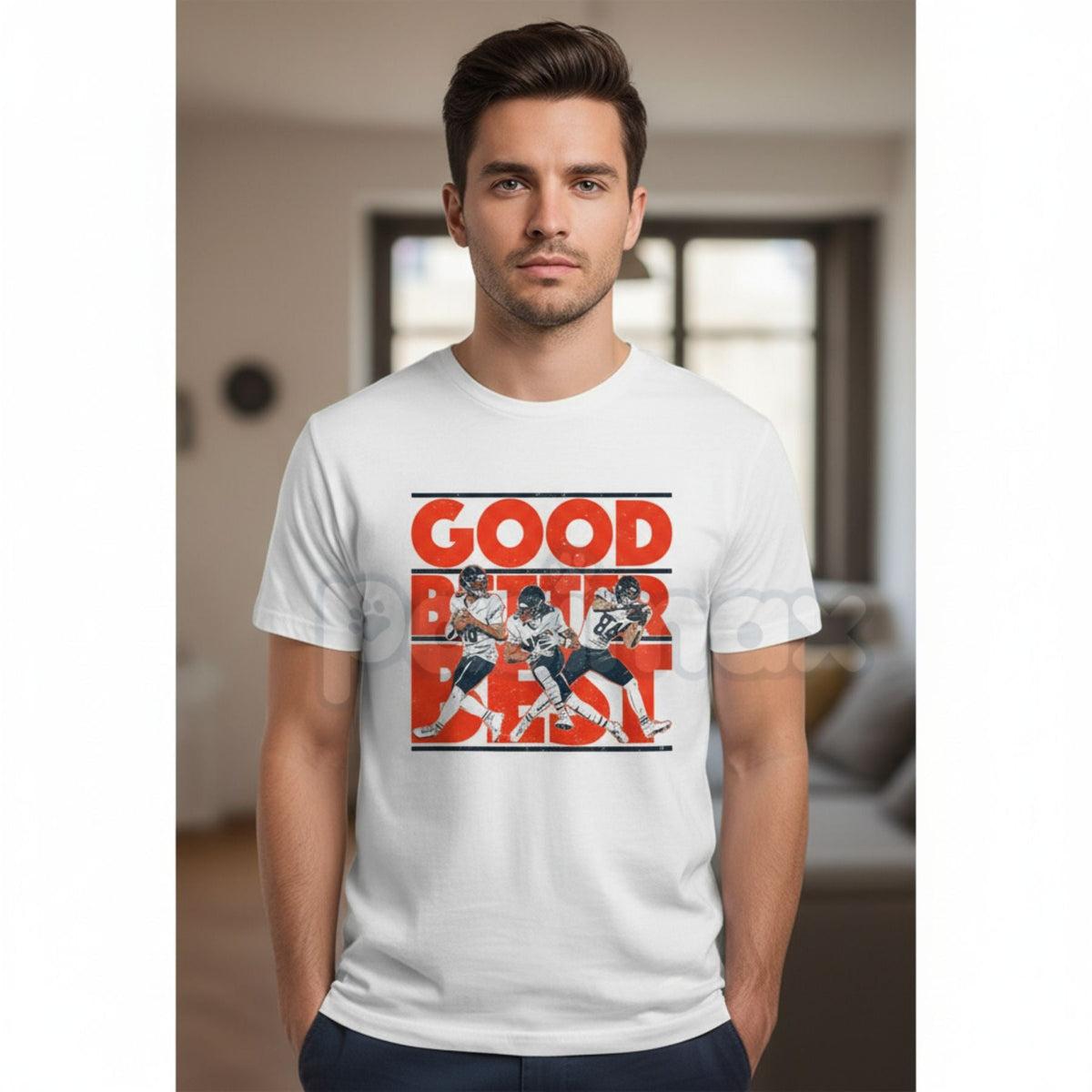 Good Better Best Bear Graphic Tee - Motivational Slogan T-Shirt, Perseverance and Strength Apparel, Continuous Improvement Top