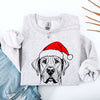 Great Dane Santa Claus Christmas Dog Lover Holiday Edition Cozy Premium Festive Sweatshirt