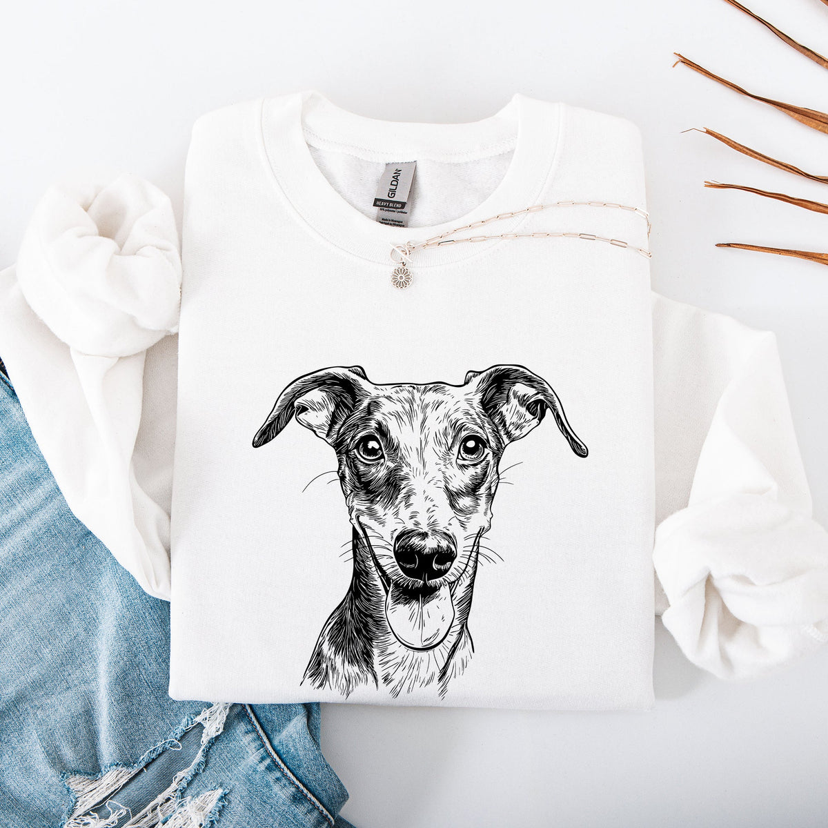 Greyhound Lovers Apparel For Dog Breed Fans And Pet Parents Worldwide Official Design Sweatshirt