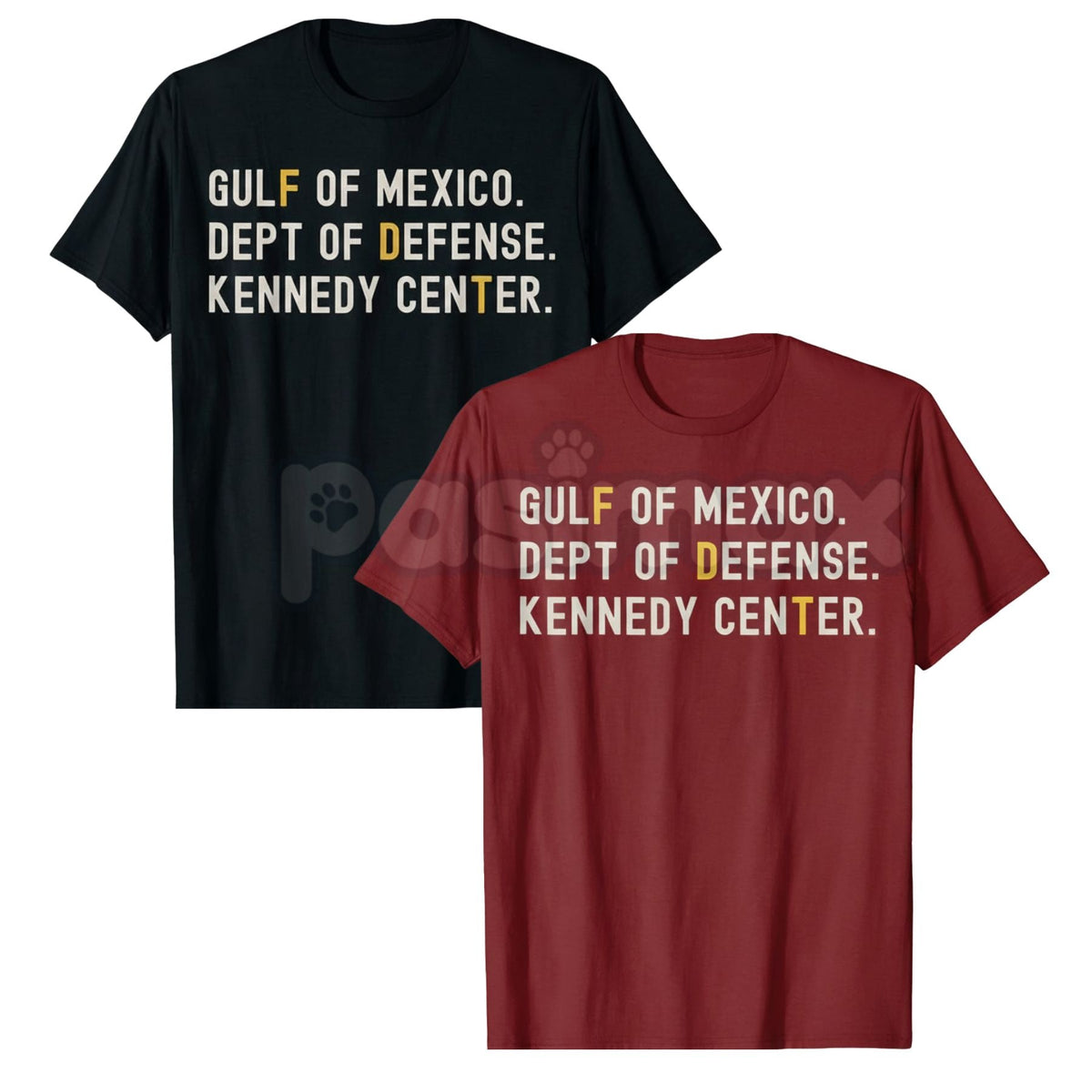 Gulf of Mexico Dept of Defense T-Shirt - Kennedy Center Graphic Tee, Esoteric Government Agency Apparel, Niche Military Theory Streetwear Shirt