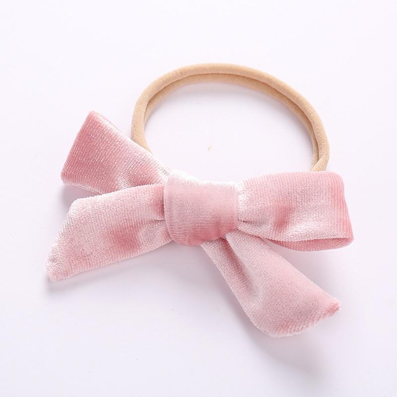Baby Headband Big Bowknot Baby Girl Bright Colors Headband For Newborn Bow Hair Band Children Head Wrap Hair Accessories