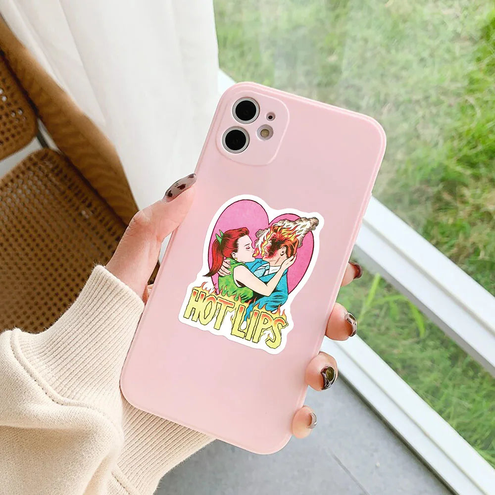 10/30/50pcs Retro Horror Series Graffiti Stickers Skateboard Phone Bike Car Suitcase Guitar Luggage Laptop Cool Funny Sticker