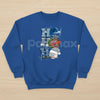 HO HO HO Sport Christmas Sweatshirt | Athletic Collegiate Style Holiday Crewneck | Festive Game Day Jumper