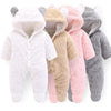 Baby Winter Overalls For Baby Girls Newborn Clothes Baby Rompers For Baby Boys Jumpsuit Infant Clothing