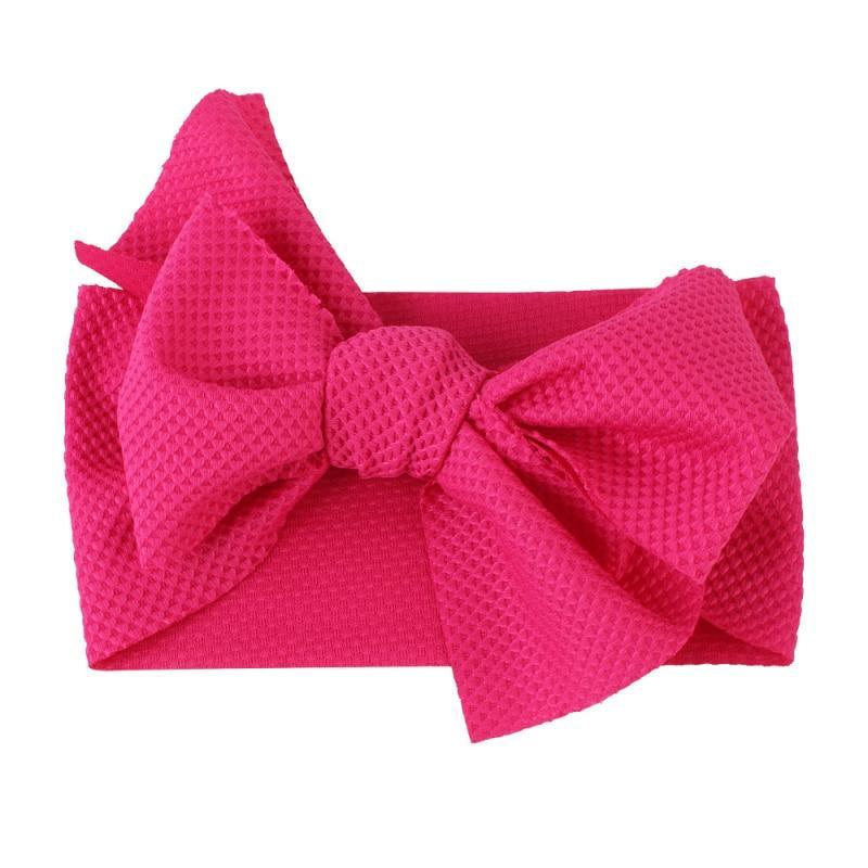 Modern Baby Headband Baby Headwear Accessories Big Knot Headbands Over Sized Bow For Baby Girls
