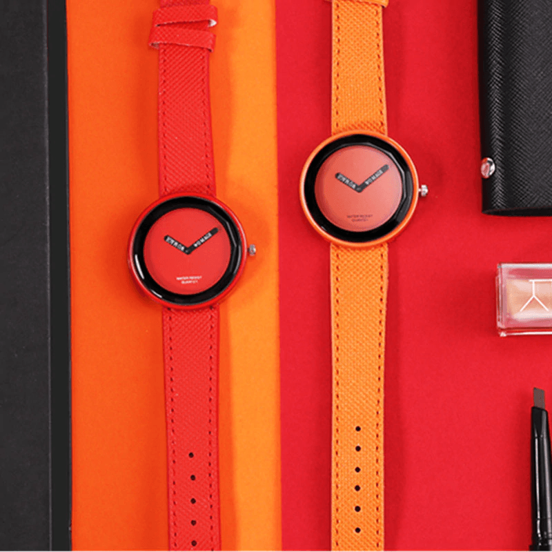 Fashion Women's Watches Leather Ladies Watch Women Watches Young Girl Watch Simple Clock For Women and Girls