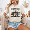 Freshly Boo'd Halloween Coffee Witch Spooky All Hallows' Night Edition Graphic Tee