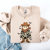 Halloween Ghost Cowboy Western Country Spirit Autumn Night Graphic Cozy Vintage Sweatshirt