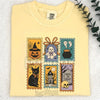 Halloween Cute Ghost Pumpkin Cat Shirt – Retro Ghost Tee, Spooky Cute Fall Outfit, Vintage Halloween Cat Shirt