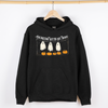 Hanging With My Boos Halloween Ghosts Pumpkins Cozy Night In Vintage Graphic Hoodie