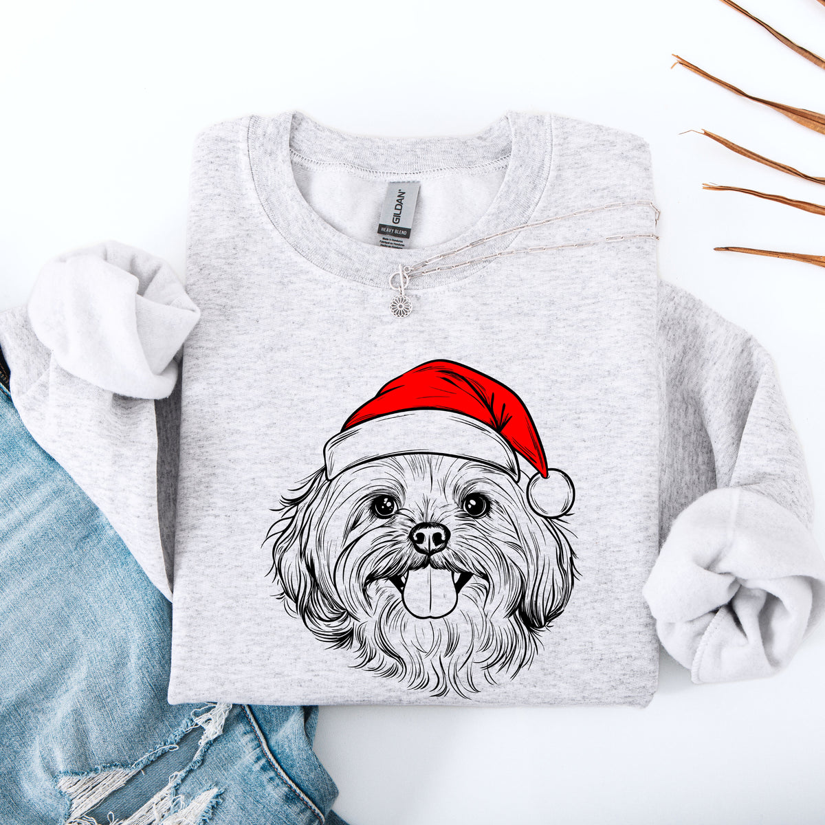 Havanese Dog Breed Lover Graphic Cozy Warm Fleece Ultra Soft Premium Quality Everyday Wear Sweatshirt