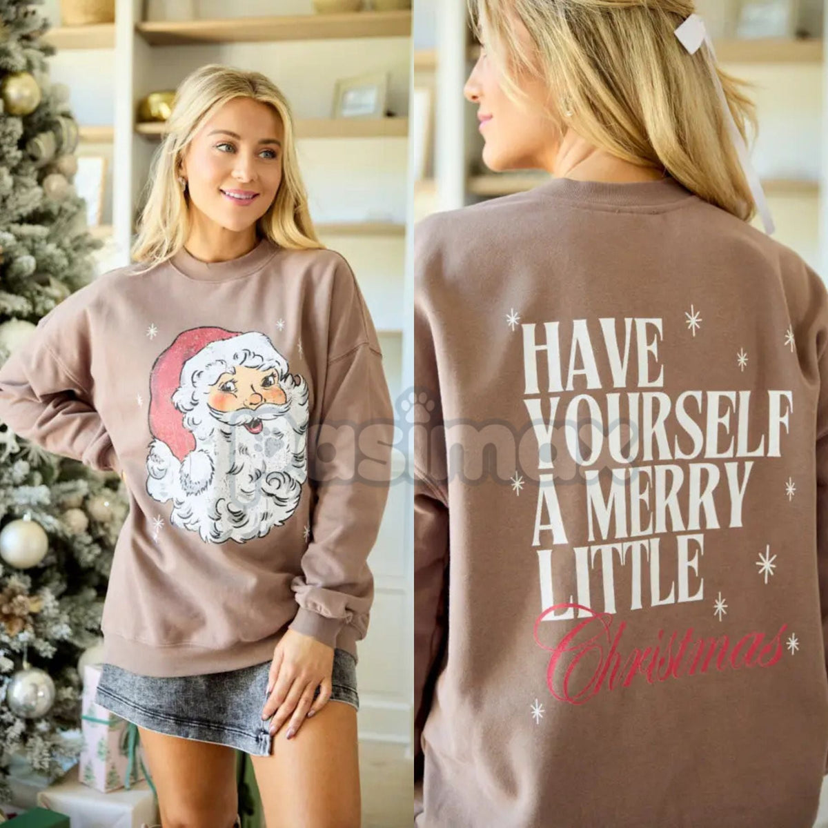 Have Yourself A Merry Little Christmas Sweatshirt – Classic Holiday Lyric Crewneck