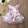 Princess Toddler Baby Girls Dress Flower Lace Tutu Party Wedding Birthday Dress For Girls