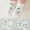 Casual White Baby Cute Cartoon Socks For Newborn Infants Toddlers Non-slip Soft Comfortable Cotton Unisex Socks