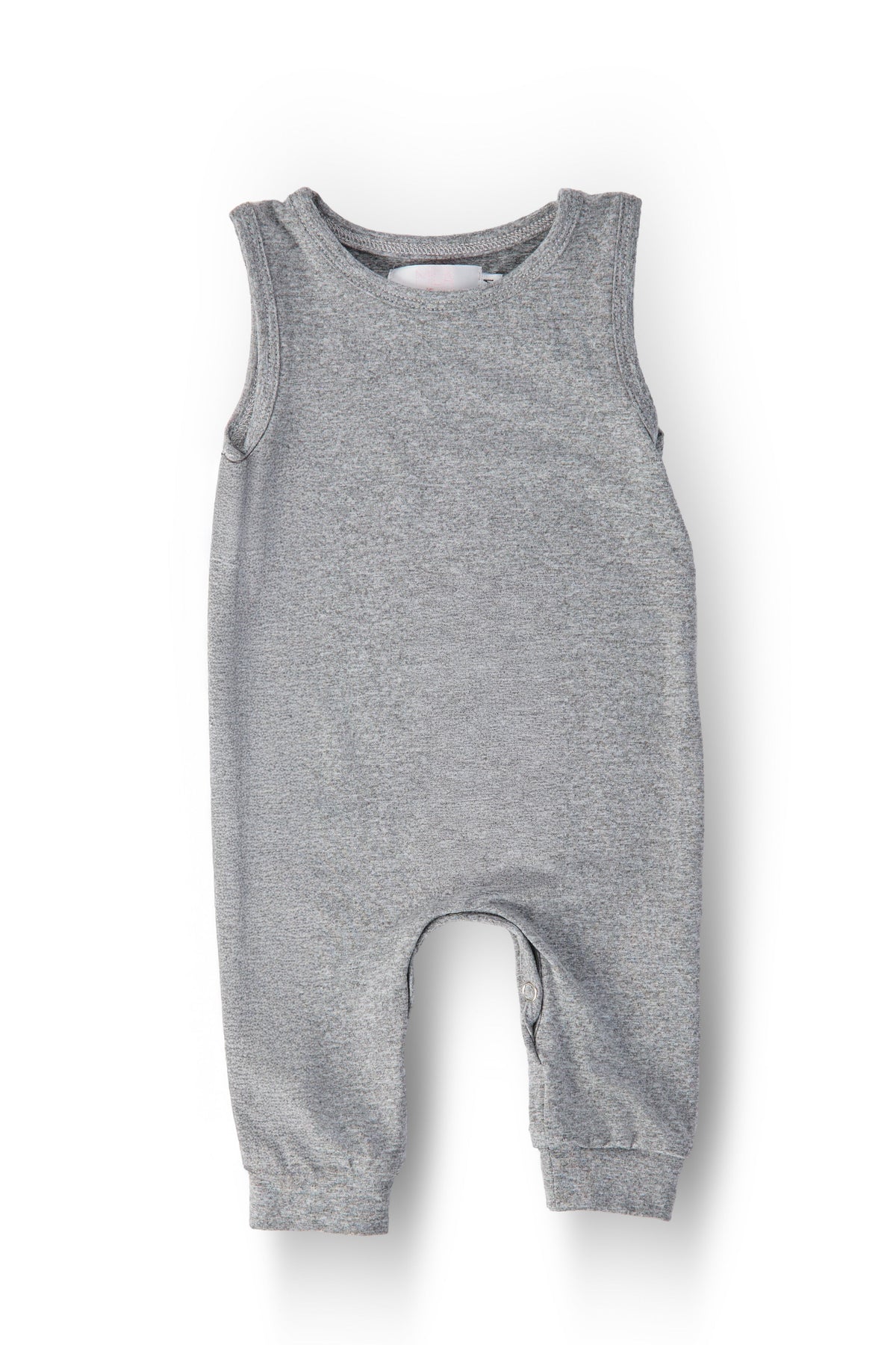 Heather Gray Tank One-Piece Jogger