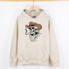 Hell Raiser Skeleton Halloween Spooky Cowboy Country Western Hanging With My Boos Hoodie