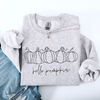 Hello Pumpkin Minimalist Thanksgiving Autumn Cozy Warm Soft Everyday Wear Stay Comfortable Sweatshirt