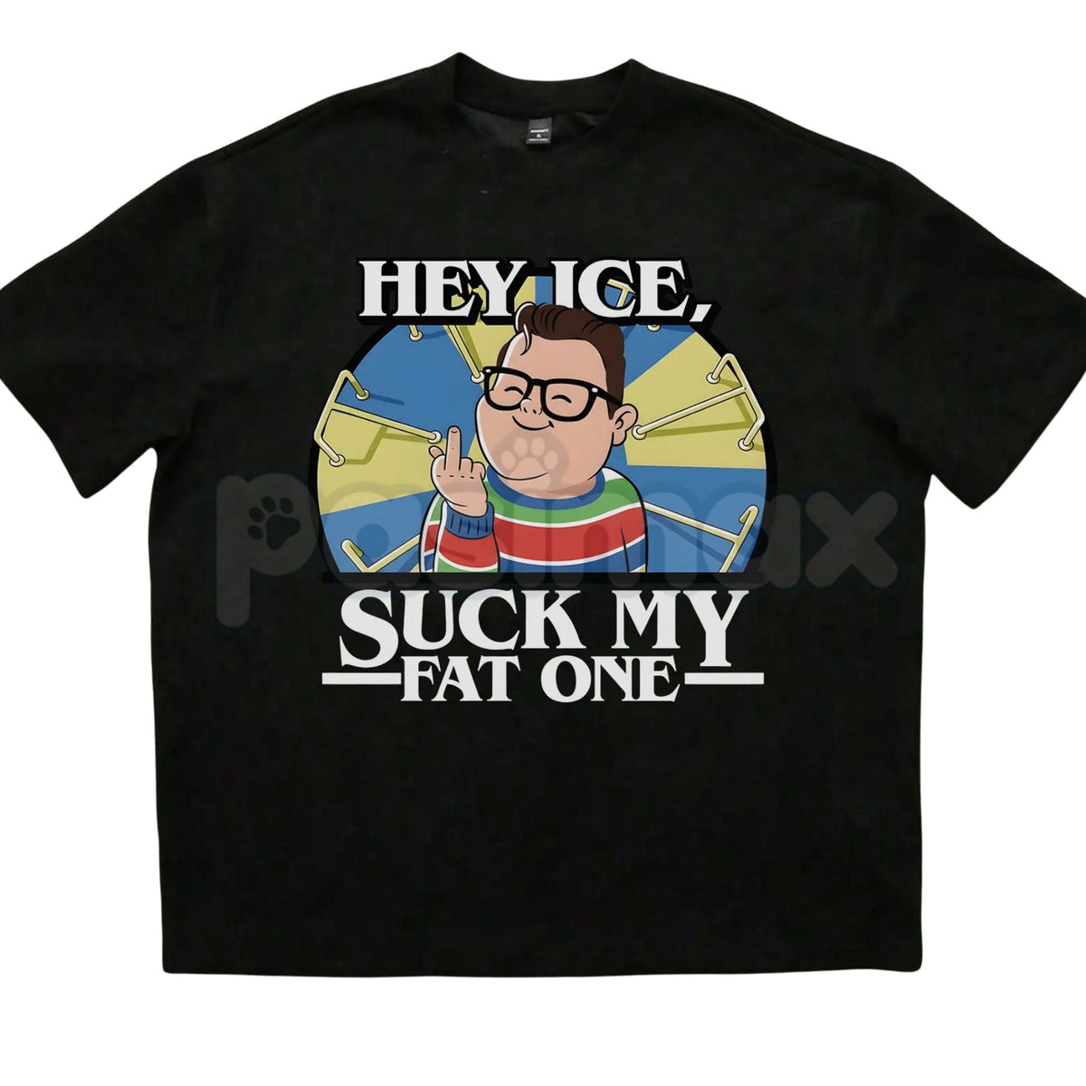 "Hey Ice Such My Fat One" Funny Meme T-Shirt - Derek Viral Video Graphic Tee, Classic Internet Humor Shirt, Ironic Retro Meme Apparel, Premium Heavyweight Unisex Sarcastic Top, Nostalgic 2010s Internet Culture Gift