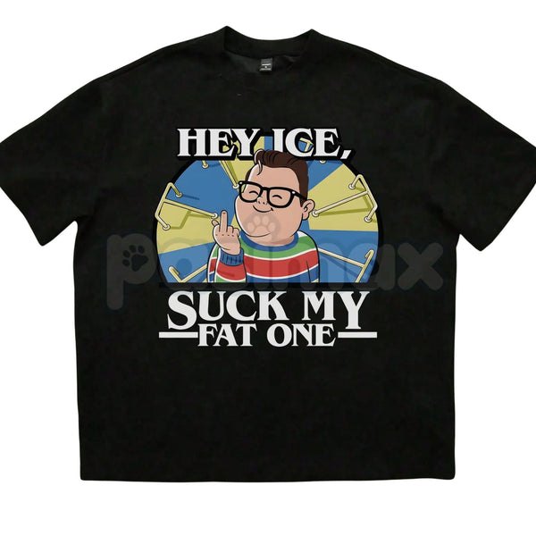 "Hey Ice Such My Fat One" Funny Meme T-Shirt - Derek Viral Video Graphic Tee, Classic Internet Humor Shirt, Ironic Retro Meme Apparel, Premium Heavyweight Unisex Sarcastic Top, Nostalgic 2010s Internet Culture Gift