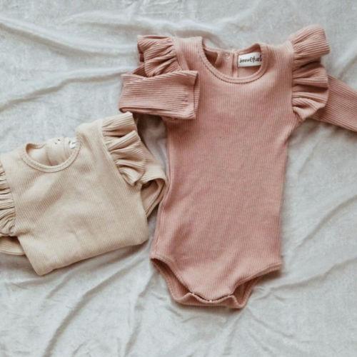 Baby Girl Rompers Princess Newborn Baby Clothes GirlsLong Sleeve Jumpsuit Kids Baby Outfits Clothes Or Girls