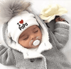 Newborn Cotton Hats Baby Pom Pom Childre Infant Hats For BabY Boys and Girls Wth Printed 
