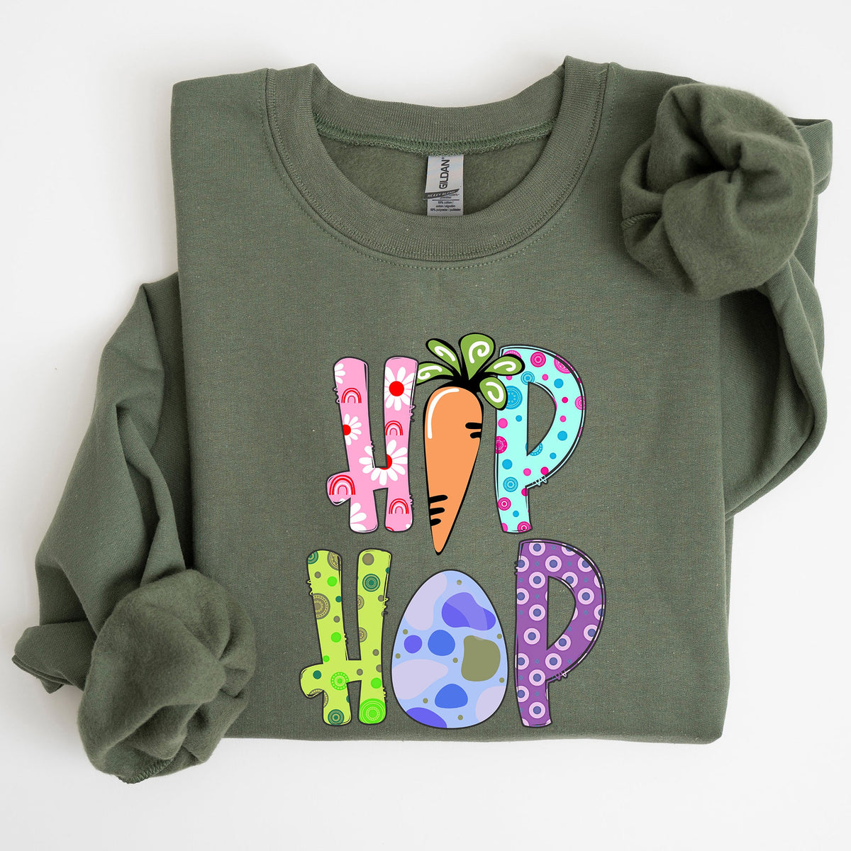 Hip Hop Easter Colorful Graffiti Streetwear Inspired Urban Art Fusion Edition For Bold City Fashion Sweatshirt