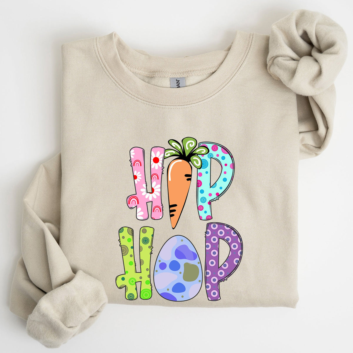 Hip Hop Easter Colorful Graffiti Streetwear Inspired Urban Art Fusion Edition For Bold City Fashion Sweatshirt