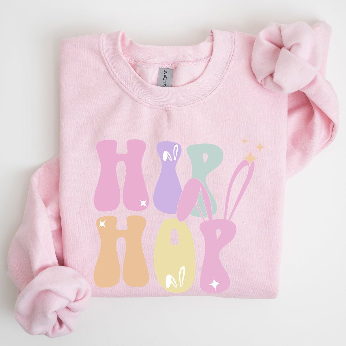 Hip Hop Retro Easter Bunny Rabbit Nostalgic Graphic Print Edition Limited Collection Sweatshirt