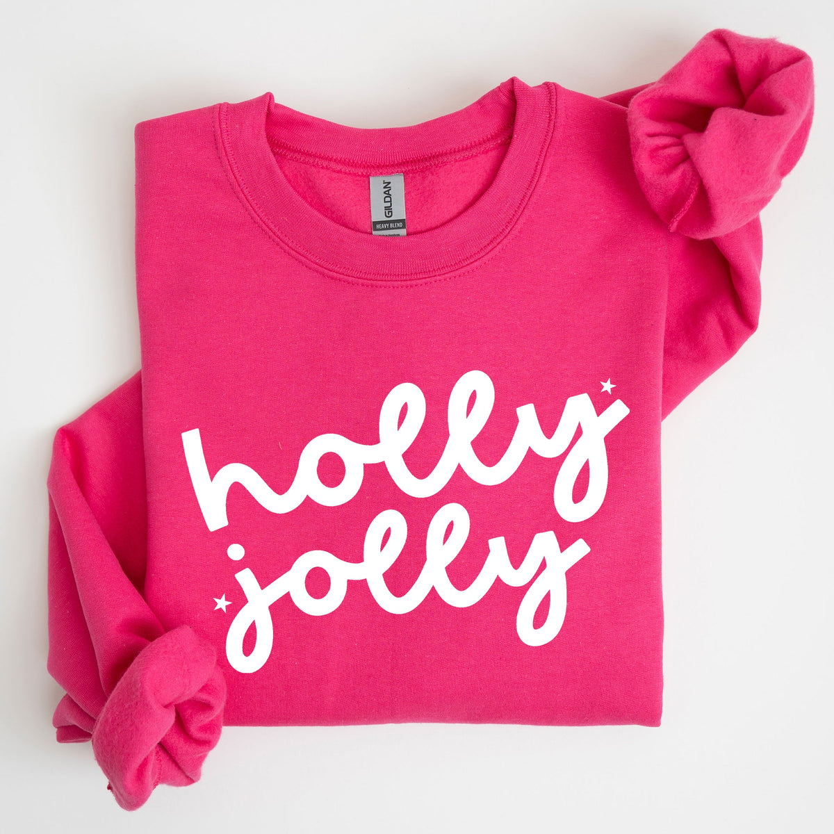Holly Jolly Retro Christmas Classic Winter Santa Xmas Holiday Edition Sweatshirt