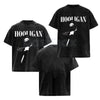 Hooligan Vintage Washed T-Shirt – Retro Distressed Graphic Tee, Lightweight Cotton Underground Streetwear Top