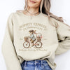Hoppity Express Festive Easter Bunny Jesus Rabbit Cozy Holiday Family Celebration Joyful Sweatshirt