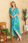 FOREVER DAYDREAMING WOVEN MIDI DRESS