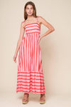 SPEAK NOW WOVEN MIDI DRESS