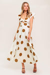 MOJITO MOOD WOVEN MIDI DRESS