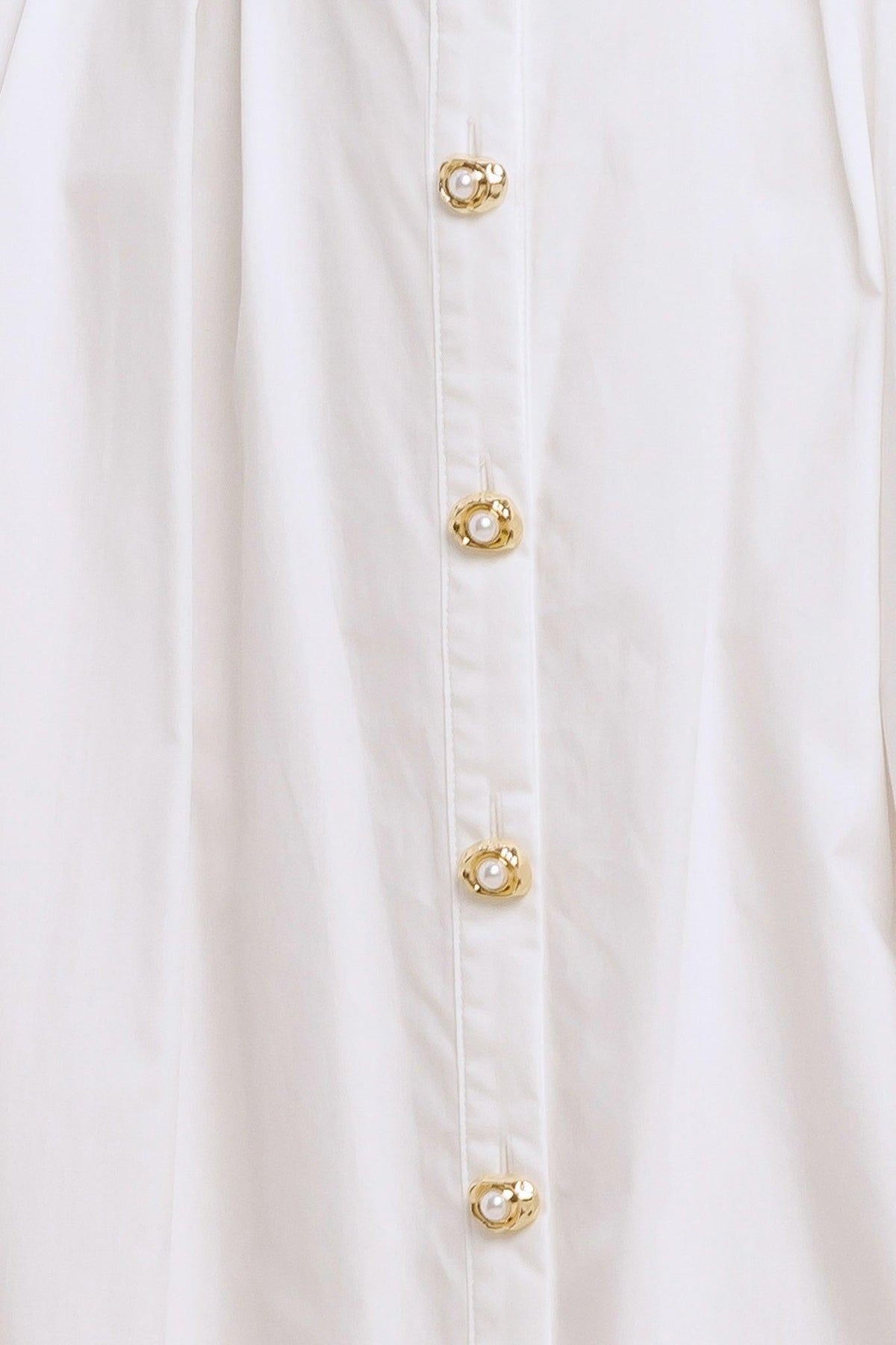 HEART OF WHITE WOVEN MIDI DRESS