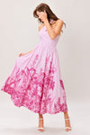ROSELIGHT DREAM WOVEN MIDI DRESS