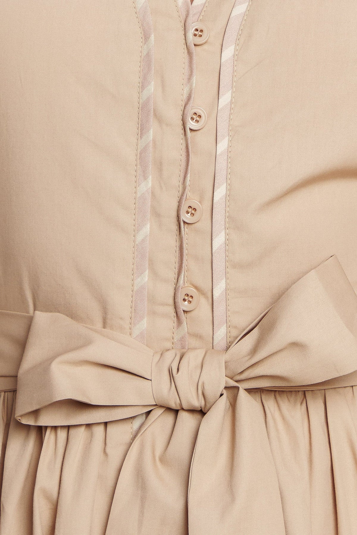 RESORT ESCAPE WOVEN MIDI DRESS