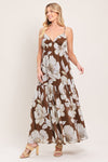 DESERT BLOOM WOVEN MAXI DRESS