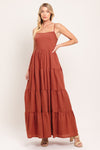 DESERT SUN WOVEN MAXI DRESS