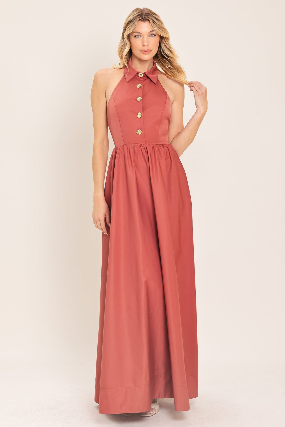 SIENNA SUN WOVEN MAXI DRESS
