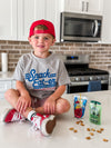SNACK EAT-ER TEE - ASH